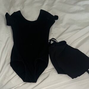Elle Black Kids Matching Set